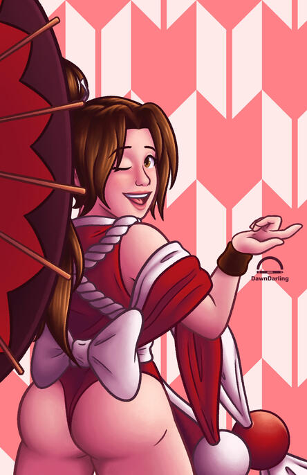 Mai - K.O.F fanart