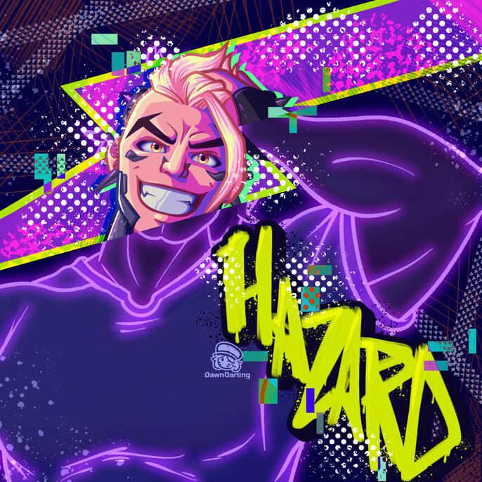 Hazard - Overwatch 2 Fanart