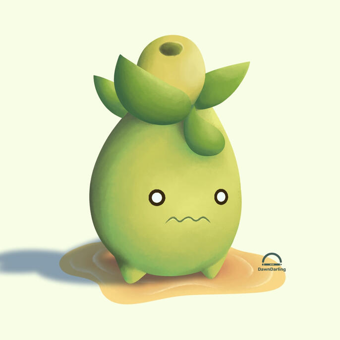 Smolive chiquito - Pokémon Fanart